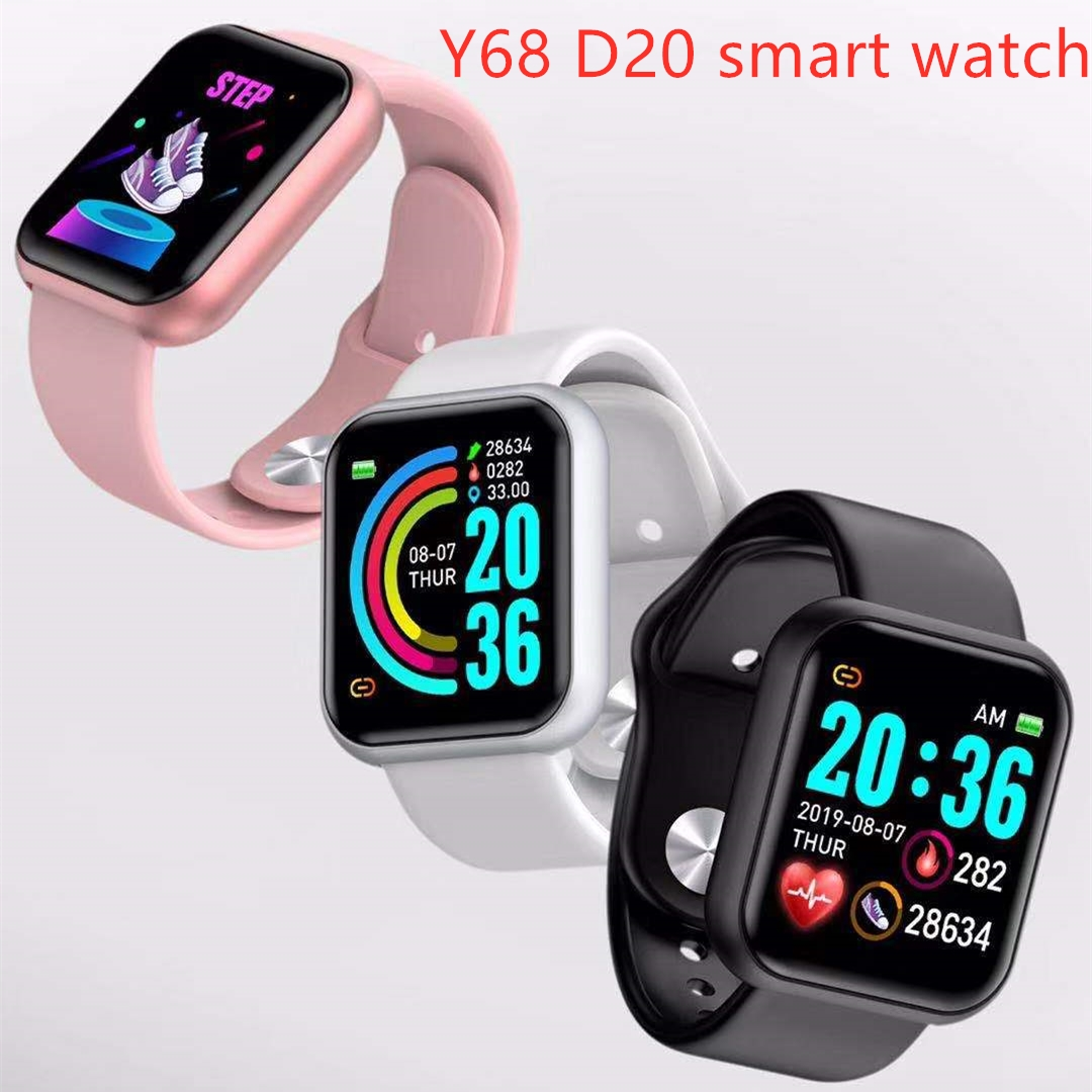 Y68 D20 Y68 Smart Watch: Blood Pressure & Heart Rate Monitor, Sleep Tracker  For Android & IOS, Sports Wristband With Extra Straps From Ecsale007, $3.6  | DHgate.Com